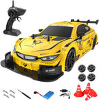 MY TOYS 1:16 Scale 4WD High-Speed RC Drift Car with LED Lights & Accessories (DC737)