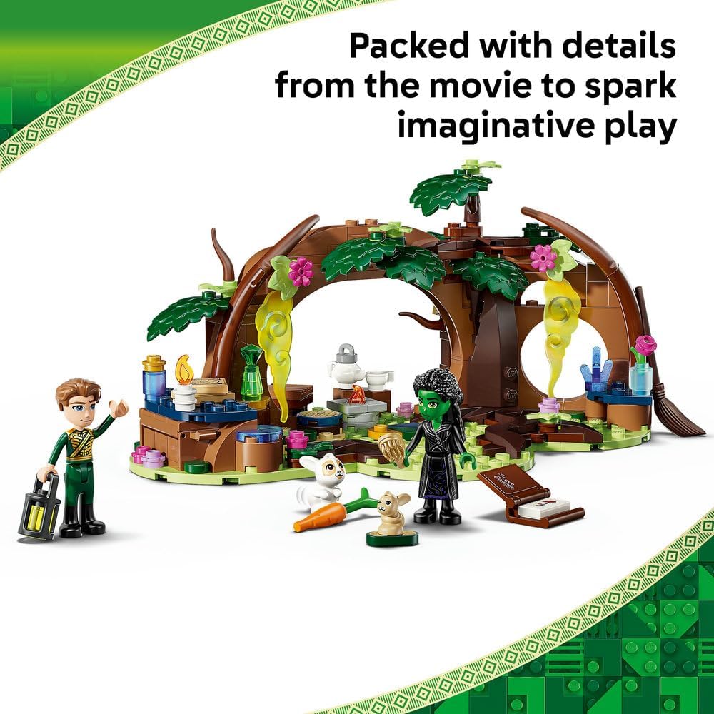 LEGO Wicked: Elphaba’s Retreat Movie-Inspired Building Set – 75687 Fantasy Toy for Girls & Boys