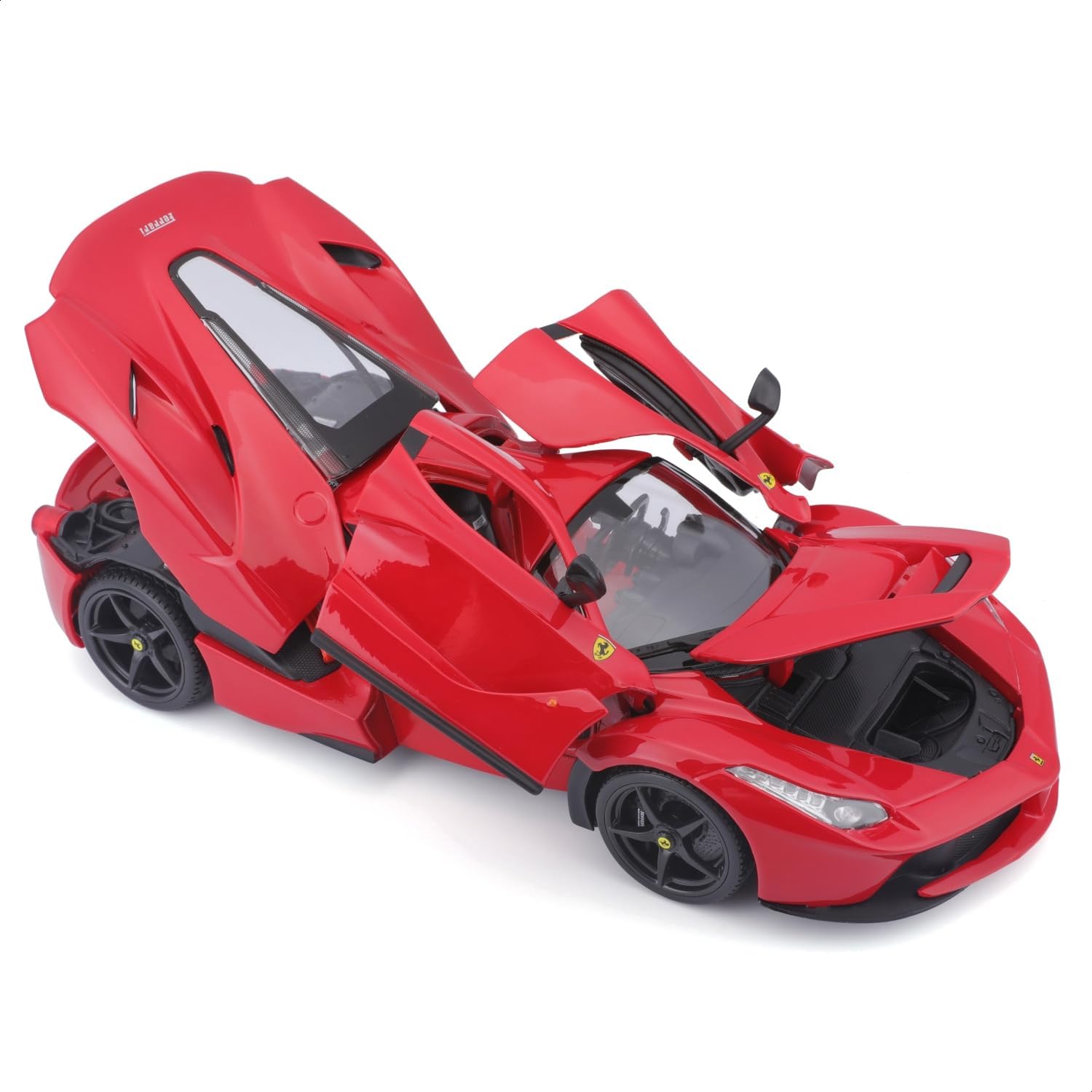 Bburago 1:18 Scale Ferrari LaFerrari Diecast Model Car – Red Signature Series (Model 18-16901)