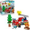 LEGO DUPLO Fire Engine 10473 – Educational Fire Truck Toy with Ladder, Hose, and Firefighter Figure – Gift for Toddlers 2