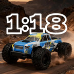 MJX Hyper Go 18208 1/18 Scale High-Speed 4WD Off-Road RC Truck – 35 km/h, 2.4GHz Control All-Terrain Remote Control Car with Adjustable Shocks