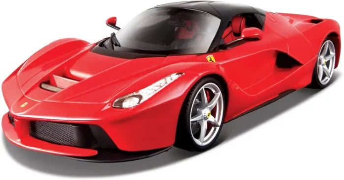 Bburago 1:18 Scale Ferrari LaFerrari Diecast Model Car – Red Signature Series (Model 18-16901)