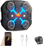 MYTOYS Kids Music Boxing Machine - Electronic Wall-Mounted Boxing Target with Bluetooth & Gloves (Ages 3+)