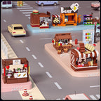 Mould King 24029 Beer House Mini Street View Building Blocks Set - 278 Pcs Architecture MOC Modular Building Kit - Compatible with Major Brands