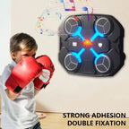 MYTOYS Kids Music Boxing Machine - Electronic Wall-Mounted Boxing Target with Bluetooth & Gloves (Ages 3+)