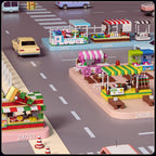 Mould King 24033 Ice Cream House & Claw Machine - DIY Modular Building Set (269 Pcs)
