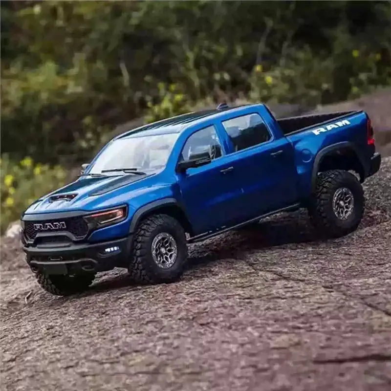 Traction Hobby 1/8 Scale RAM 1500 RC Trail Truck RTR – 1800KV Brushless FOC Power, 4WD & 2-Speed Transmission