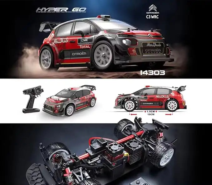 MJX 14303 1:14 High-Speed RC Car – 4x4 Drift & Rally Truck for Adults