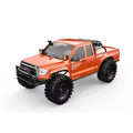 MJX Hyper Go 1/8 Scale RC Rock Crawler H8E 4WD Brushless Off-Road Climbing Vehicle With 80A FOC ESC, 3970 2000KV Sensor-Driven Motor, 35KG High Torque Steering Servo And Remote Control Differential Lock 25km/h Ready-To-Run (RTR) - Orange