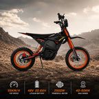 MT840 Electric Dirt Bike Scooter - 55km/h, 2500W, 48V Battery, 50–60km - Hydraulic Brakes, Off‑Road Design