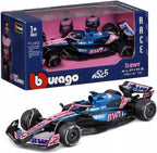 Bburago 1:43 Scale Formula 1 Diecast Model Car | F1 Racing Series Special Edition Collectible Miniature Miniature Car | Premium Injection Molded Metal & Plastic with Window Box Display