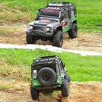 1/10 RC Rock Crawler - 15 km/h, 540 Motor, ABS Body, Waterproof ESC & LED Lights