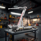 Mould King 17007 RC Liebherr LTM 11200 Technic Crane | 8506 Pcs Flagship Building Kit | 160cm Height 20-Motor Remote Control Heavy Truck