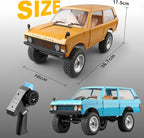 MN-168 1/12 RC Crawler - Classic 1970s Styling, 4WD, 280 Motor, 100m Range, 40-Min RTR