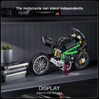 Mould King 23002 H2R Super Motorcycle | Technical Building Blocks Set (639 Pieces)