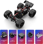 MJX Hyper Go 14212 1/14 4WD Brushless RC Monster Truck - 56km/h, 120m+ Range, 3000mAh Battery