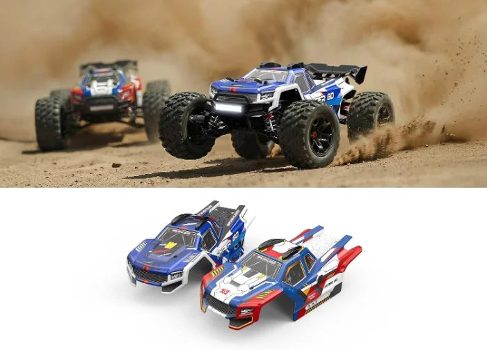 MJX Hyper Go 14212 1/14 4WD Brushless RC Monster Truck - 56km/h, 120m+ Range, 3000mAh Battery