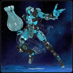 Mould King 10077 Twelve Constellations Mecha: Aquarius Crystal Warrior Building Set