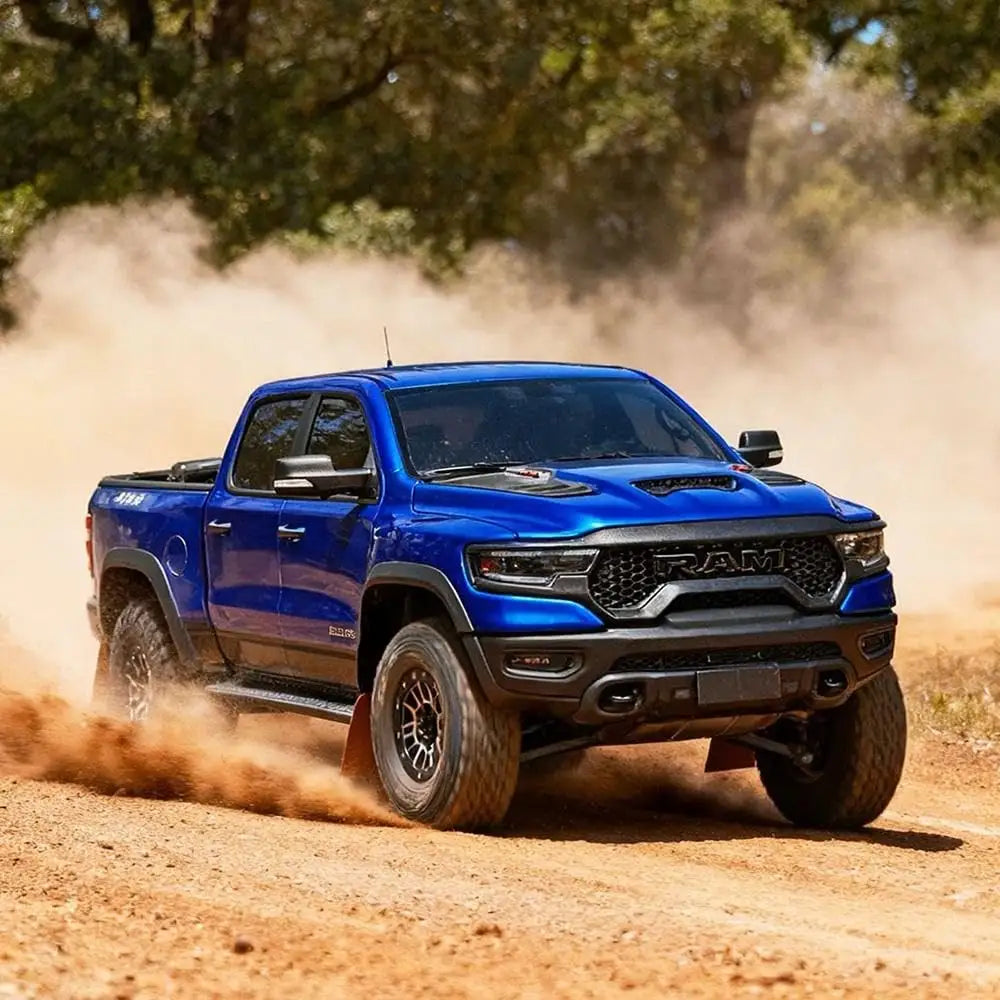 Traction Hobby 1/8 Scale RAM 1500 RC Trail Truck RTR – 1800KV Brushless FOC Power, 4WD & 2-Speed Transmission
