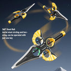 MYTOYS Flying Sword RC Drone – Futuristic Dual-Control Sword Quadcopter with Gesture & Remote Control