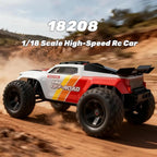 MJX Hyper Go 18208 1/18 Scale High-Speed 4WD Off-Road RC Truck – 35 km/h, 2.4GHz Control All-Terrain Remote Control Car with Adjustable Shocks