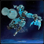 Mould King 10077 Twelve Constellations Mecha: Aquarius Crystal Warrior Building Set