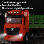 HUINA 1312 1/18 Scale Remote Control Tractor Truck with Lights & Sound