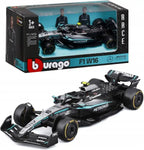 Bburago 1:43 Scale Formula 1 Diecast Model Car | F1 Racing Series Special Edition Collectible Miniature Miniature Car | Premium Injection Molded Metal & Plastic with Window Box Display