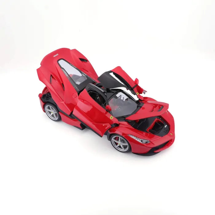 Bburago 1:18 Scale Ferrari LaFerrari Diecast Model Car – Red Signature Series (Model 18-16901)