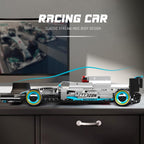 Mould King 13171 F1 Supercar Building Set | Remote Control Racing Car Model (1257+ Pieces)