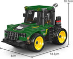 Mould King 24061 Mini World: Heavy-Duty Agricultural Tractor Building Set