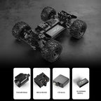MJX Hyper Go 18208 1/18 Scale High-Speed 4WD Off-Road RC Truck – 35 km/h, 2.4GHz Control All-Terrain Remote Control Car with Adjustable Shocks