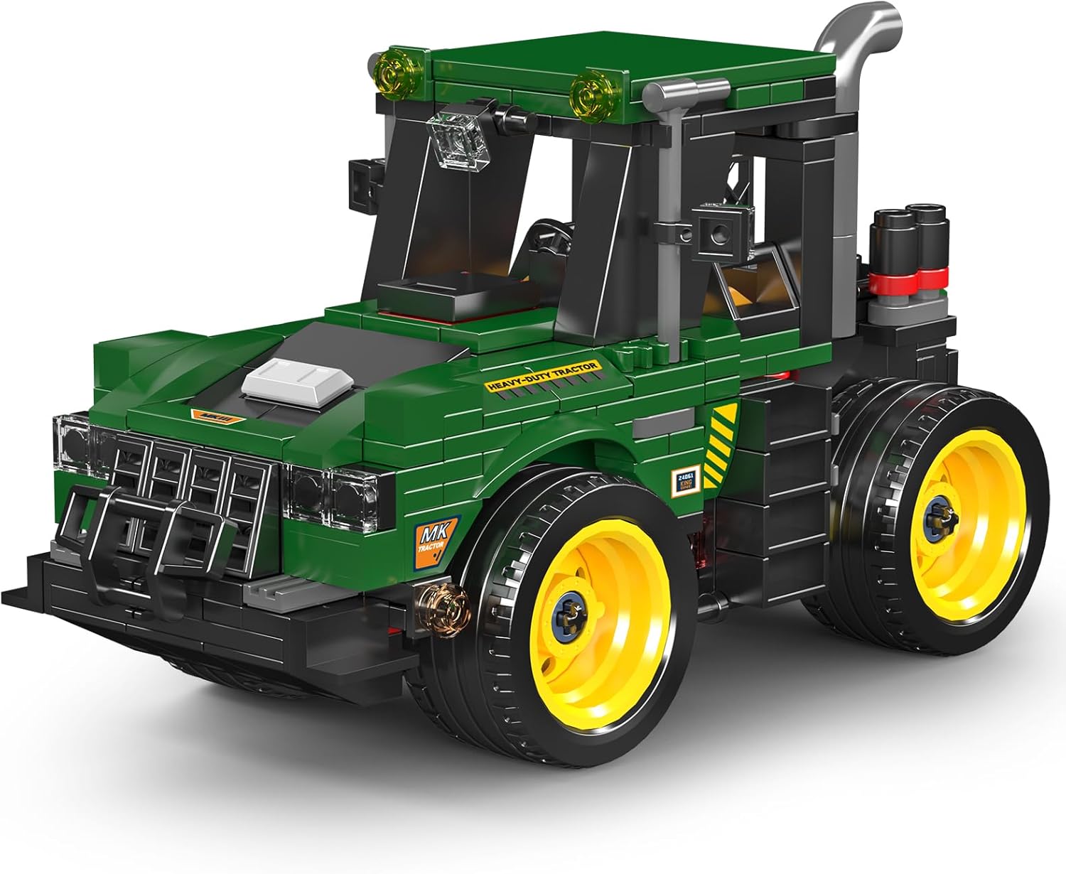 Mould King 24061 Mini World: Heavy-Duty Agricultural Tractor Building Set