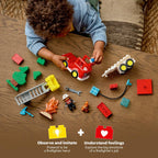 LEGO DUPLO Fire Engine 10473 – Educational Fire Truck Toy with Ladder, Hose, and Firefighter Figure – Gift for Toddlers 2