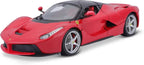 Bburago 1:18 Scale Ferrari LaFerrari Diecast Model Car – Red Signature Series (Model 18-16901)