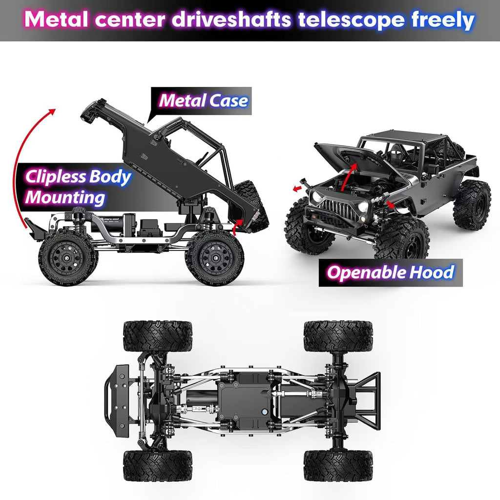 MYTOYS HYPER GO H12Y 1/12 Brushless 4WD RC Rock Crawler Truck