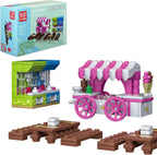 Mould King 24033 Ice Cream House & Claw Machine - DIY Modular Building Set (269 Pcs)