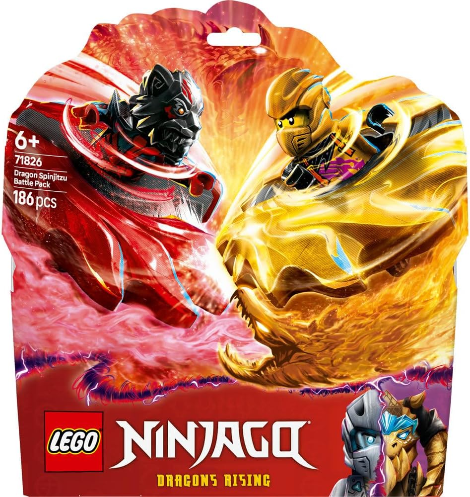LEGO NINJAGO Dragon Spinjitzu Battle Pack 71826 Toy Building Set