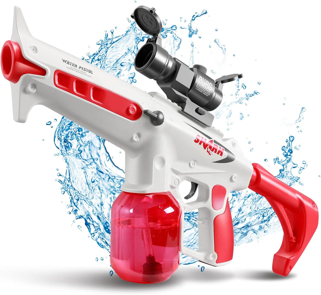 MY TOYS Automatic Electric Water Gun – 1000cc High-Capacity Blaster (50ft Range)