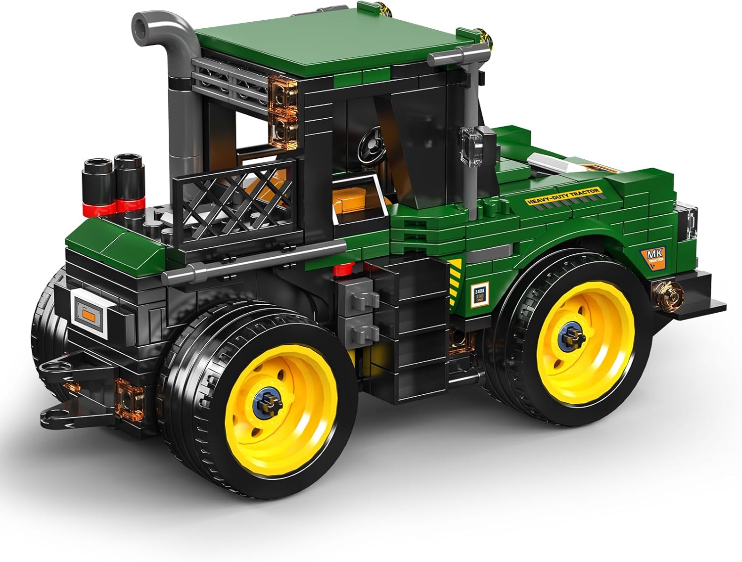 Mould King 24061 Mini World: Heavy-Duty Agricultural Tractor Building Set