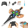 MYTOYS Flying Sword RC Drone – Futuristic Dual-Control Sword Quadcopter with Gesture & Remote Control