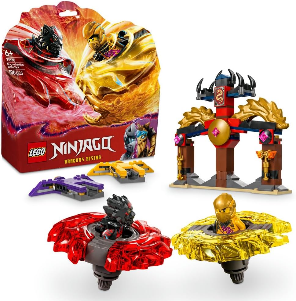 LEGO NINJAGO Dragon Spinjitzu Battle Pack 71826 Toy Building Set