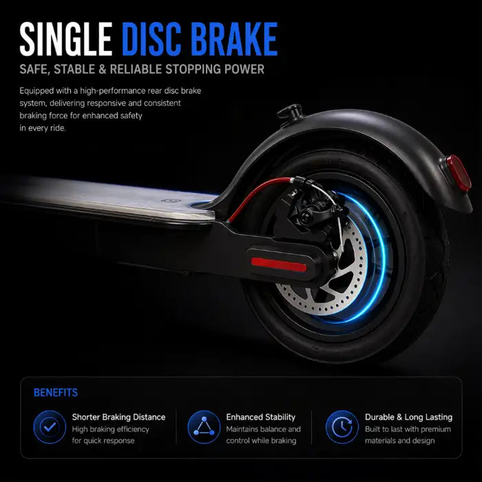 MT790 High-Performance 350W Electric Kick Scooter – 45 km/h Top Speed – 36V Lithium Battery & Smart LED Display