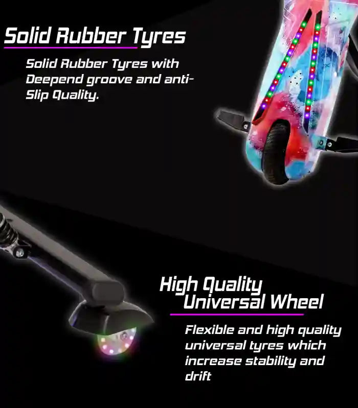 3-Wheel Electric Drift Scooter Multi Colors