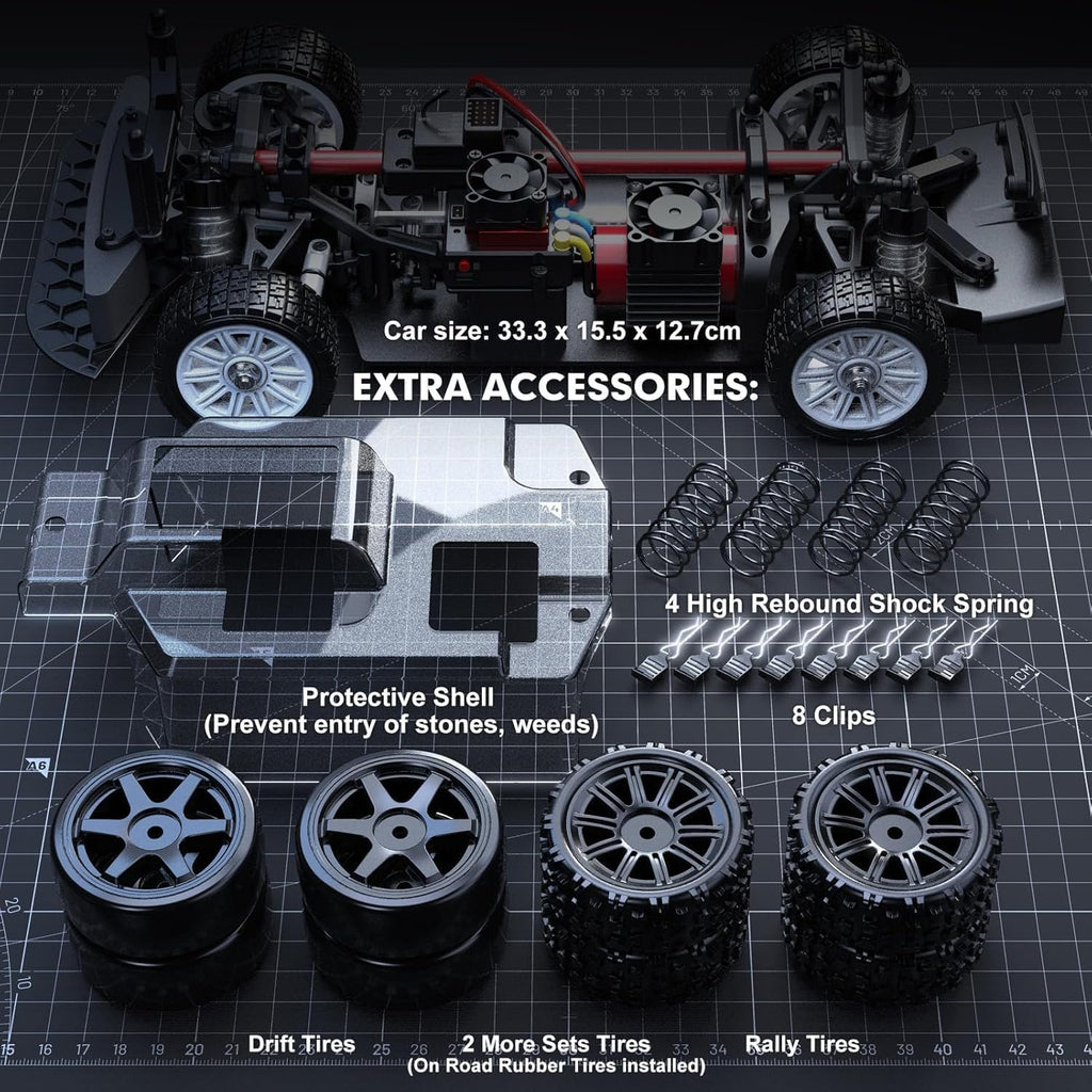 MYTOYS High-Speed MJX 14303 1:14 RC Car – 4x4 Drift & Rally Truck for Adults