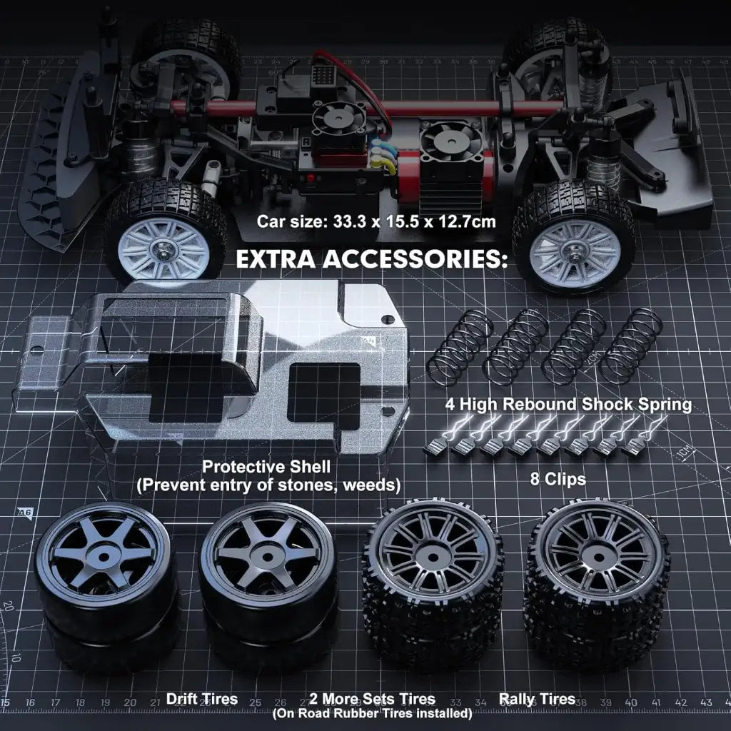 MJX 14303 1:14 High-Speed RC Car – 4x4 Drift & Rally Truck for Adults
