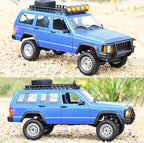 MN78 1/12 Scale 4WD RC Rock Crawler, Cherokee Off-Road Remote Control SUV Truck with 2.4GHz Proportional Control & LED Light System