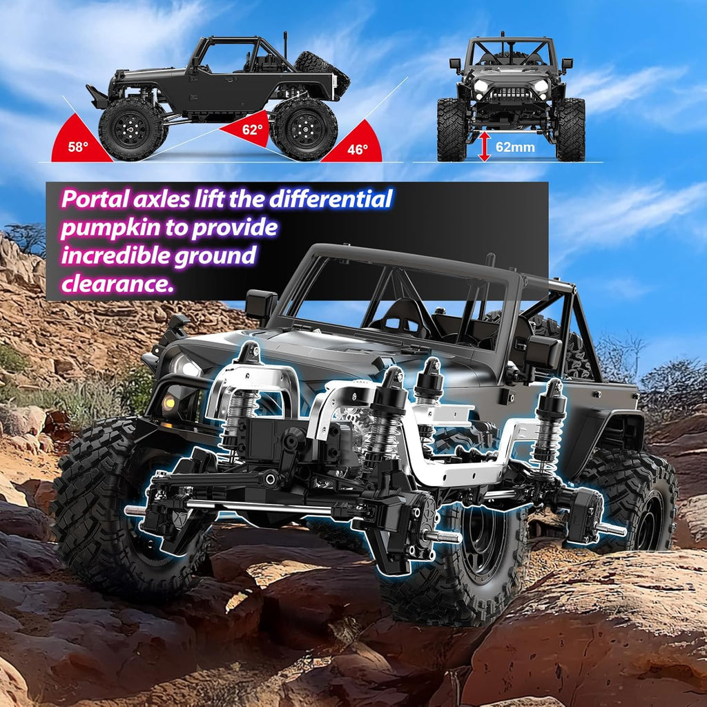 MYTOYS HYPER GO H12Y 1/12 Brushless 4WD RC Rock Crawler Truck