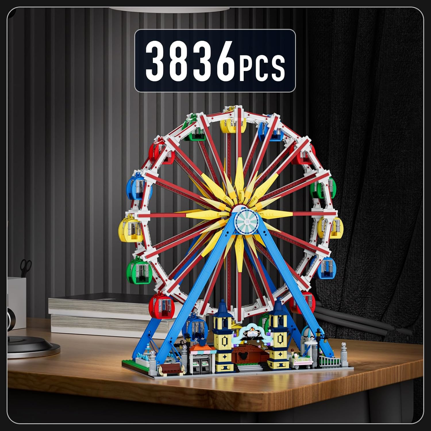 Mould King 11006 Ferris Wheel Building Block Set | 3836 Pieces with Lights & Music