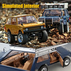 MN-168 1/12 RC Crawler - Classic 1970s Styling, 4WD, 280 Motor, 100m Range, 40-Min RTR
